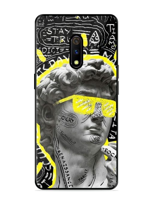 The Renaissance Rockstar Glossy Soft Edge Case for Realme X Chachhi