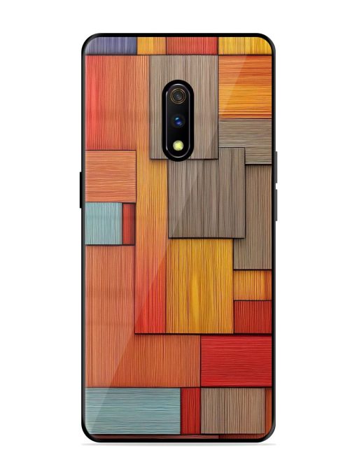 Woodsy Wonders Glossy Soft Edge Case for Realme X Chachhi