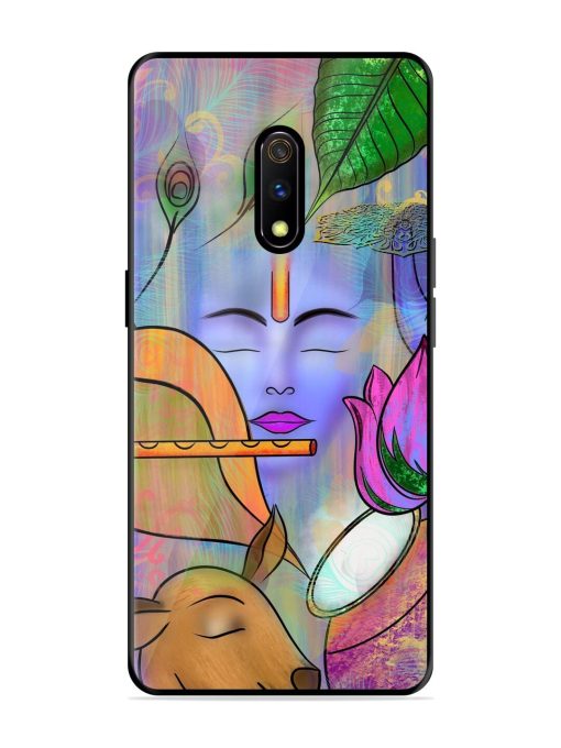 Divine Serenity Glossy Soft Edge Case for Realme X Chachhi