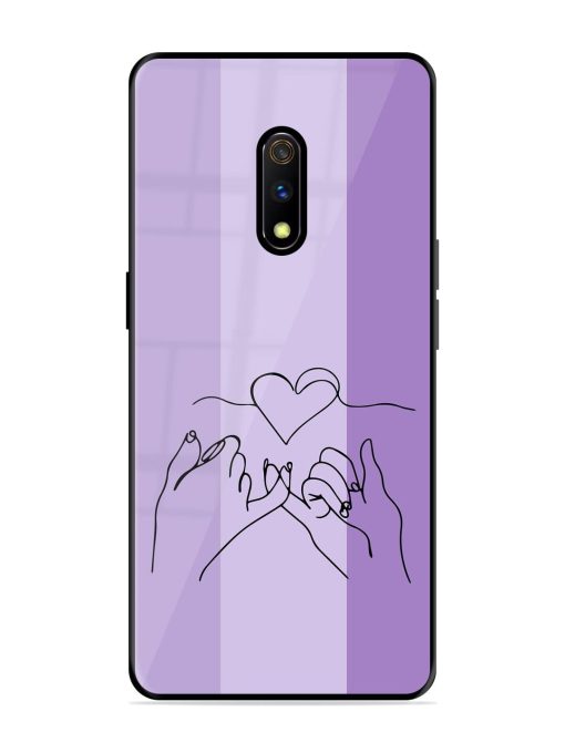 Forever Linked Glossy Soft Edge Case for Realme X Chachhi