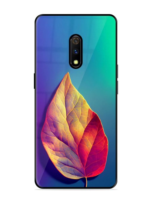 Autumn'S Embrace Glossy Soft Edge Case for Realme X Chachhi