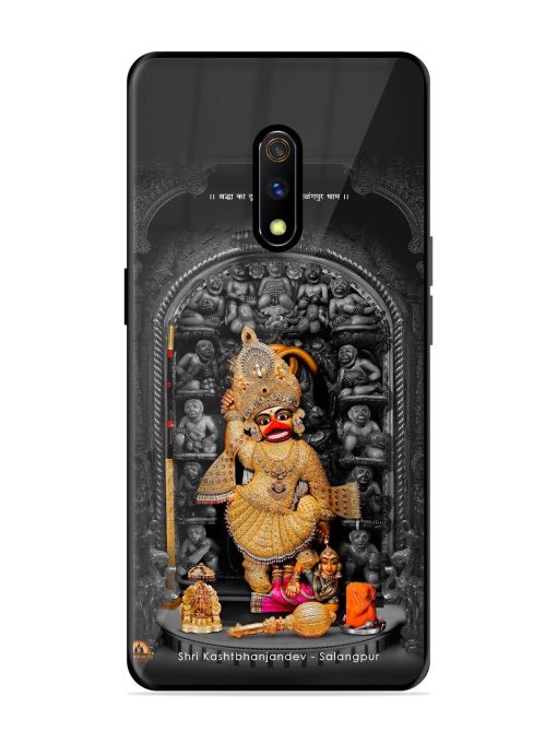 Shri Kashtabhanjandev Glossy Soft Edge Case for Realme X Chachhi