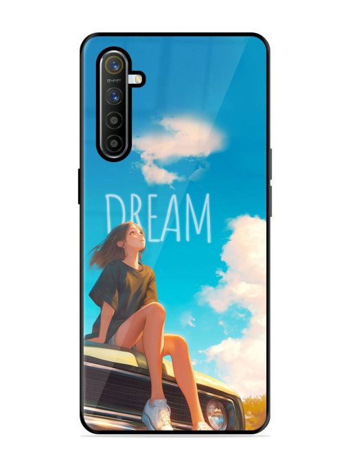 Girly Dream Art Glossy Soft Edge Case for Realme X2 Chachhi