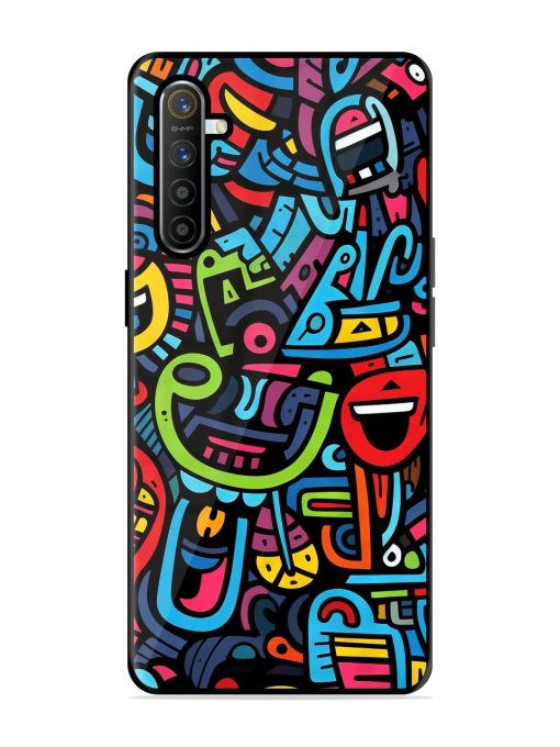 Doodlephoria Glossy Soft Edge Case for Realme X2 Chachhi