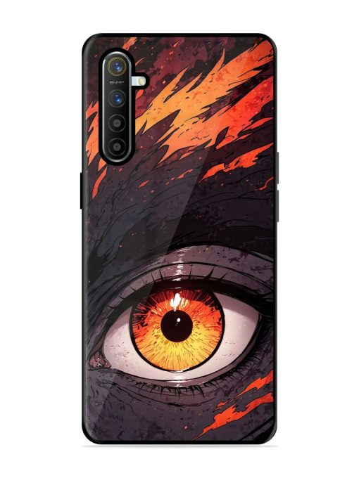 Inferno Gaze Glossy Soft Edge Case for Realme X2 Chachhi