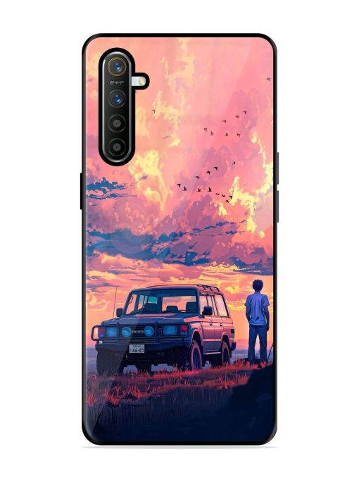 Solitude'S Horizon Glossy Soft Edge Case for Realme X2 Chachhi