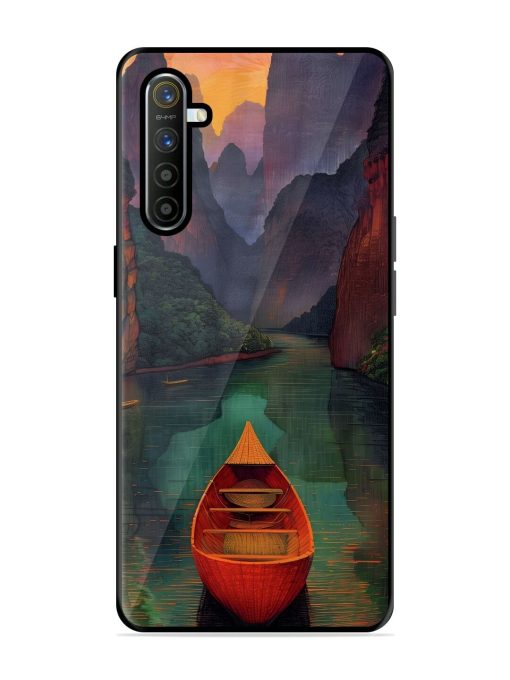 Serene Passage Glossy Soft Edge Case for Realme X2 Chachhi