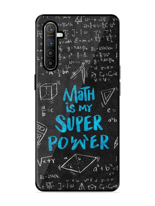 Math Magic Glossy Soft Edge Case for Realme X2 Chachhi