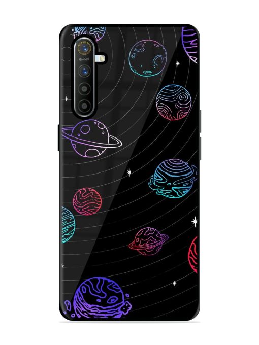 Cosmic Ballet Glossy Soft Edge Case for Realme X2 Chachhi