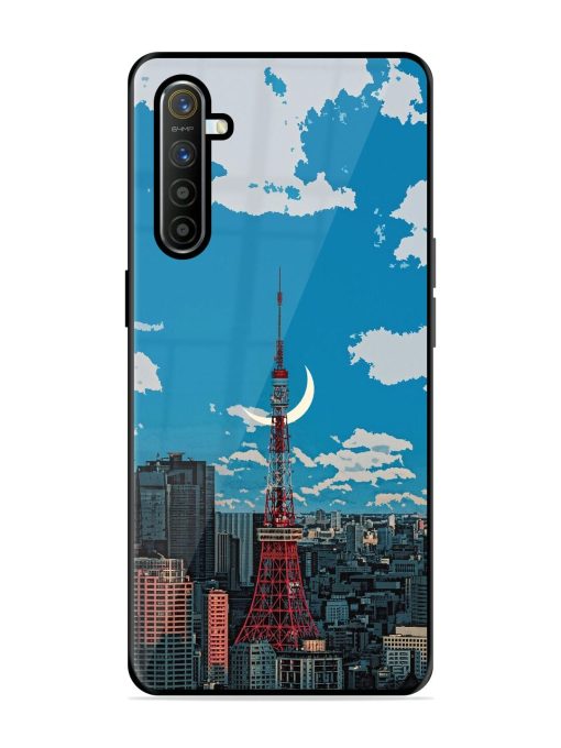 Tokyo Twilight Glossy Soft Edge Case for Realme X2 Chachhi