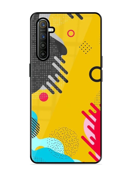 Neon Pop Glossy Soft Edge Case for Realme X2 Chachhi