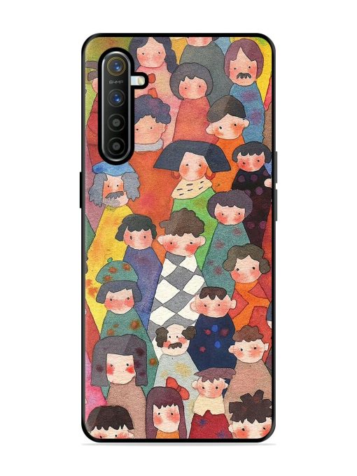 Blooming Arcs Glossy Soft Edge Case for Realme X2 Chachhi