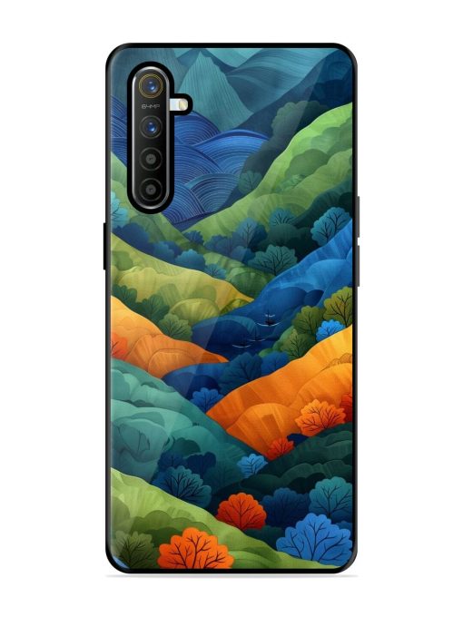 Serene Summits Glossy Soft Edge Case for Realme X2 Chachhi