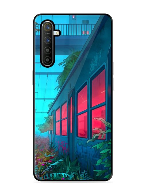 Urban Jungle Glossy Soft Edge Case for Realme X2 Chachhi