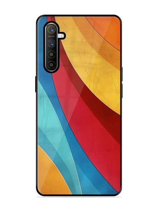 Curving Canvas Glossy Soft Edge Case for Realme X2 Chachhi