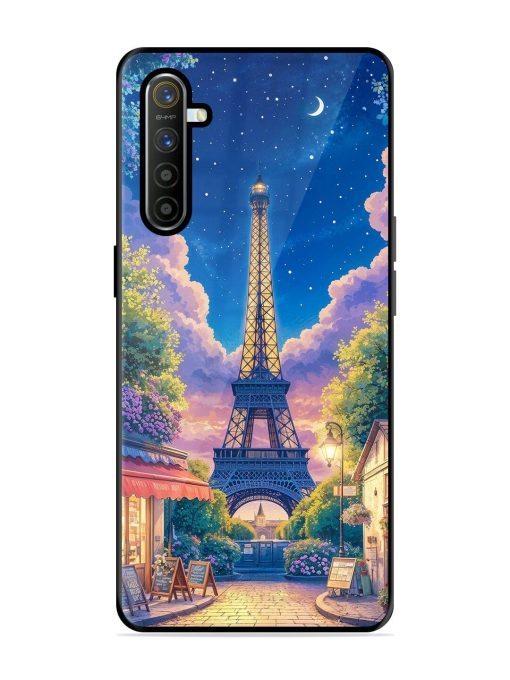 Twilight In Paris Glossy Soft Edge Case for Realme X2 Chachhi