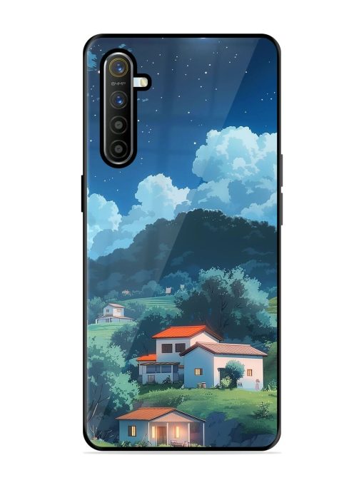 Peaceful Nightscape Glossy Soft Edge Case for Realme X2 Chachhi