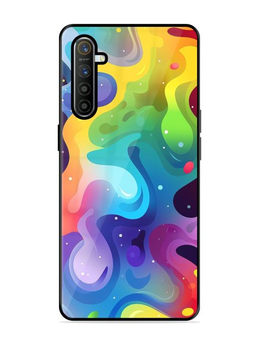 Rainbow River Glossy Soft Edge Case for Realme X2 Chachhi