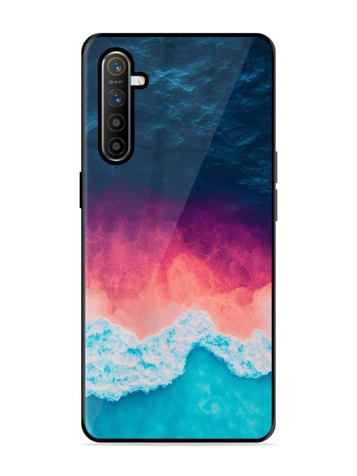 Where The Ocean Meets The Sky Glossy Soft Edge Case for Realme X2 Chachhi