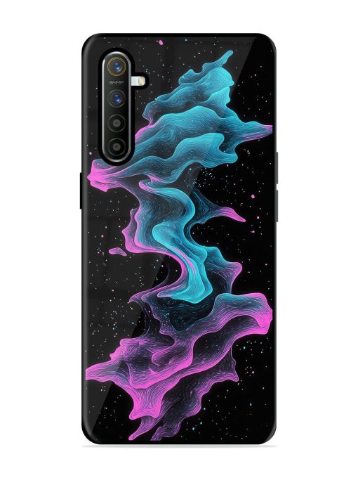 Cosmic Currents Glossy Soft Edge Case for Realme X2 Chachhi