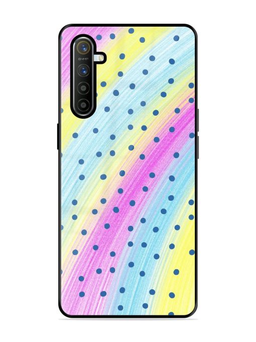 Polka Dot Paradise Glossy Soft Edge Case for Realme X2 Chachhi