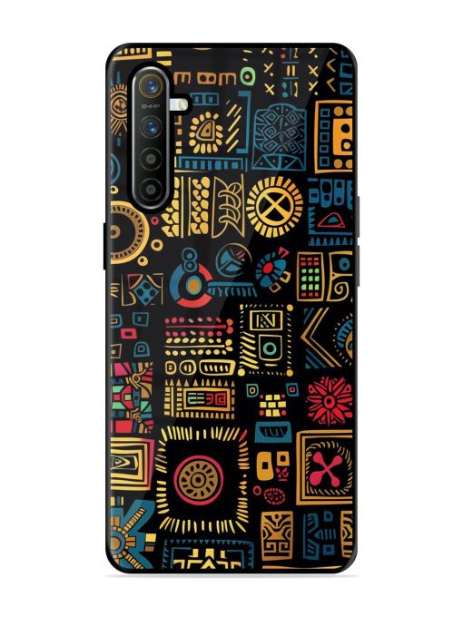 Tribal Tapestry Glossy Soft Edge Case for Realme X2 Chachhi