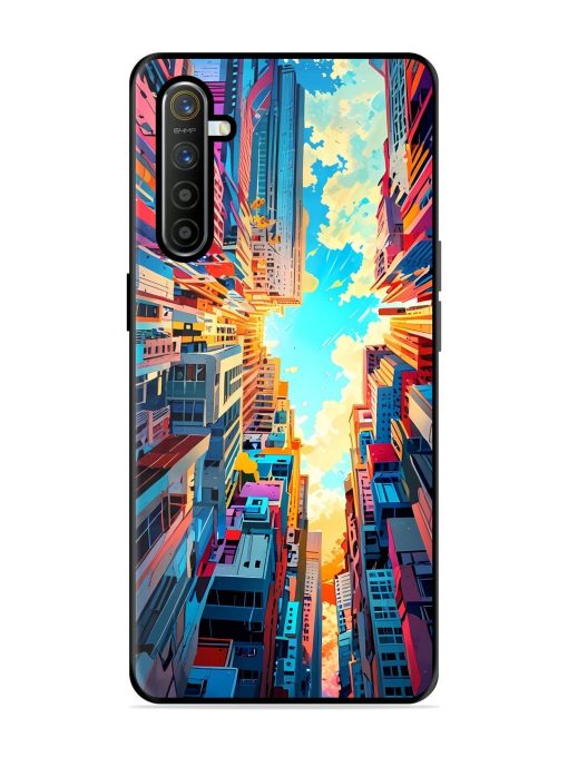 Skyward City Glossy Soft Edge Case for Realme X2 Chachhi