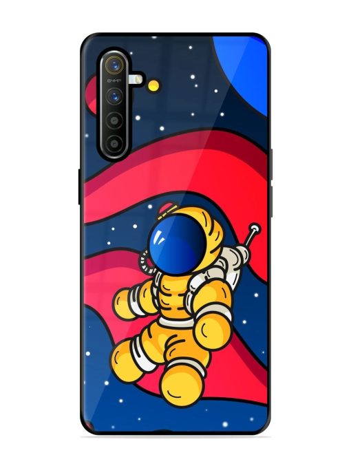 Cosmic Cruiser Glossy Soft Edge Case for Realme X2 Chachhi