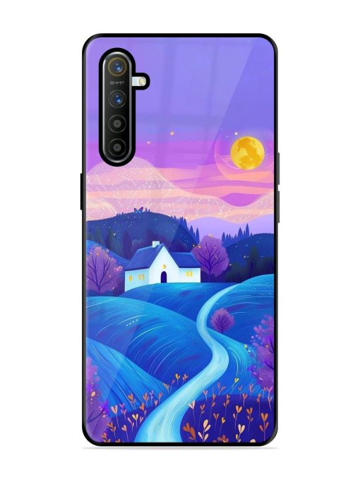 Moonlit Meadow Glossy Soft Edge Case for Realme X2 Chachhi