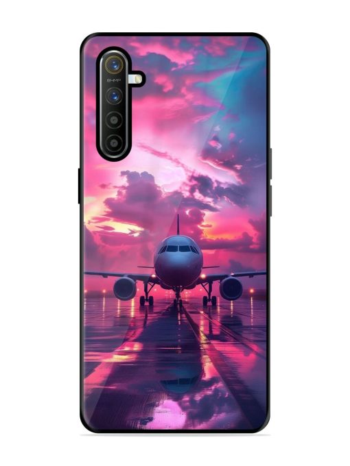 Neon Runway Glossy Soft Edge Case for Realme X2 Chachhi