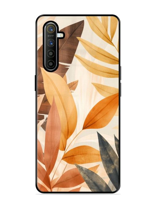 Earthy Elegance Glossy Soft Edge Case for Realme X2 Chachhi