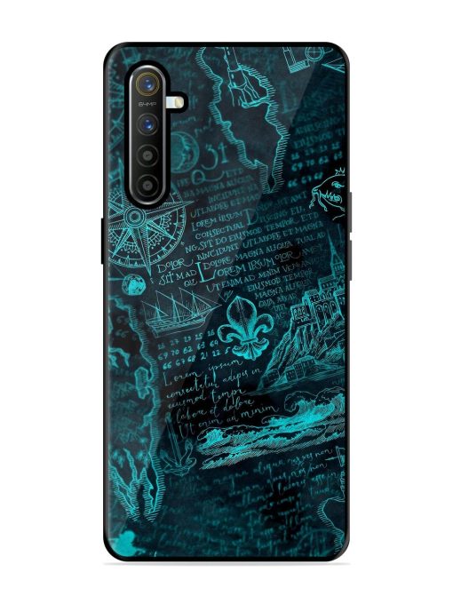 Nautical Notebook Glossy Soft Edge Case for Realme X2 Chachhi