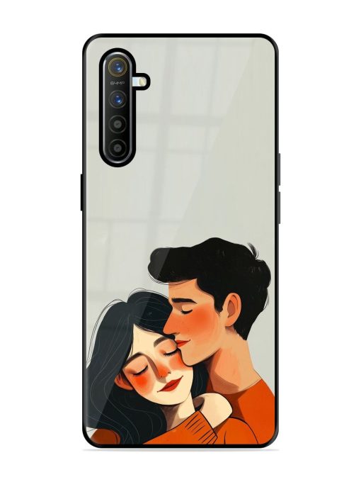 Craft Couples Glossy Soft Edge Case for Realme X2 Chachhi