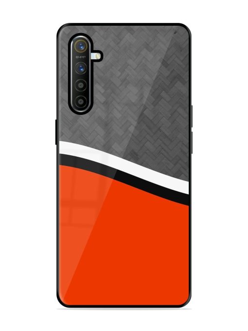 Bold Contrast Glossy Soft Edge Case for Realme X2 Chachhi