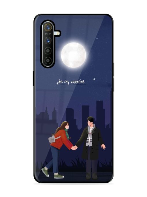 Moonlight Proposal Glossy Soft Edge Case for Realme X2 Chachhi