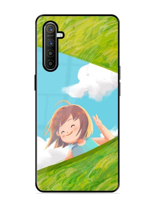 I'M On My Way Glossy Soft Edge Case for Realme X2 Chachhi