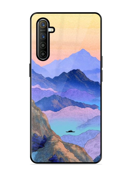 Mountain Mist Glossy Soft Edge Case for Realme X2 Chachhi