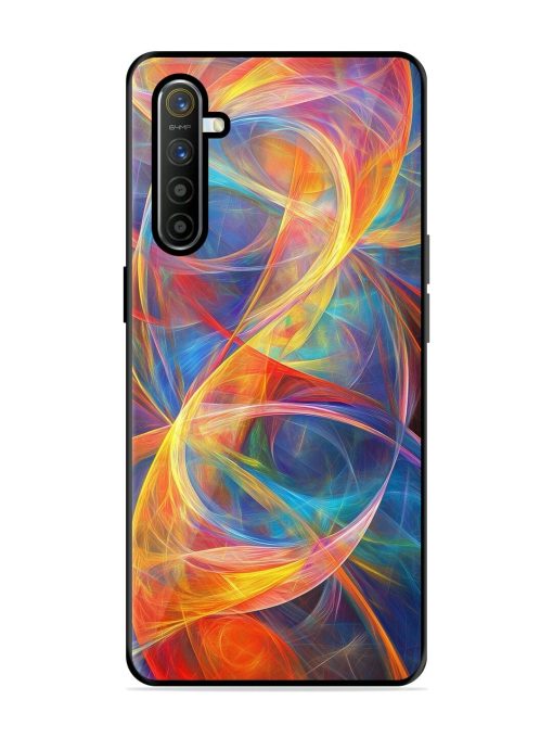 Cosmic Currents Glossy Soft Edge Case for Realme X2 Chachhi