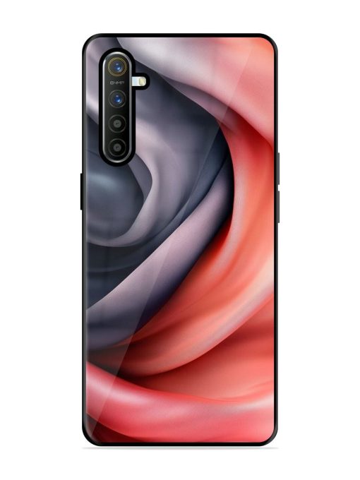 Swirling Silk Glossy Soft Edge Case for Realme X2 Chachhi