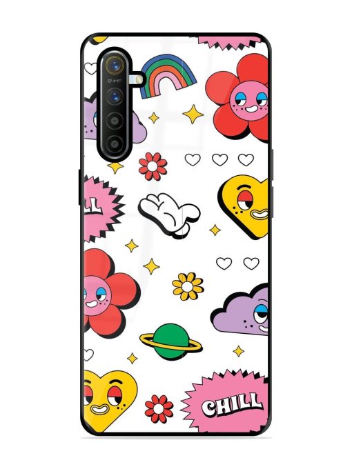 Whimsical Wonderland Glossy Soft Edge Case for Realme X2 Chachhi