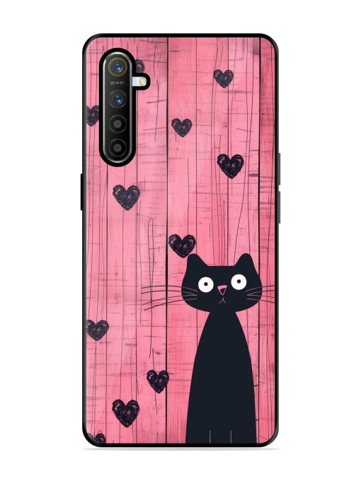 Feline Valentine'S Day Glossy Soft Edge Case for Realme X2