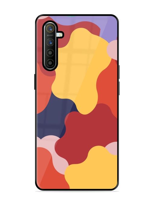 Gooey Color Chaos Glossy Soft Edge Case for Realme X2 Chachhi