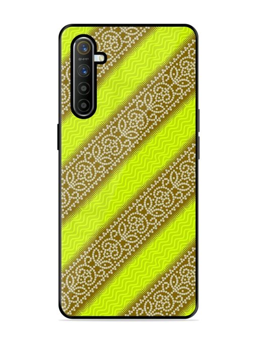 Golden Bandana Bliss Glossy Soft Edge Case for Realme X2 Chachhi