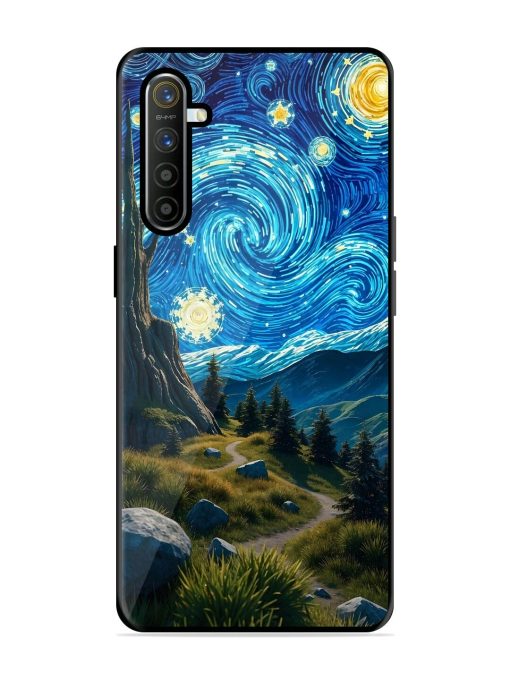 Starry Night In The Shire Glossy Soft Edge Case for Realme X2 Chachhi