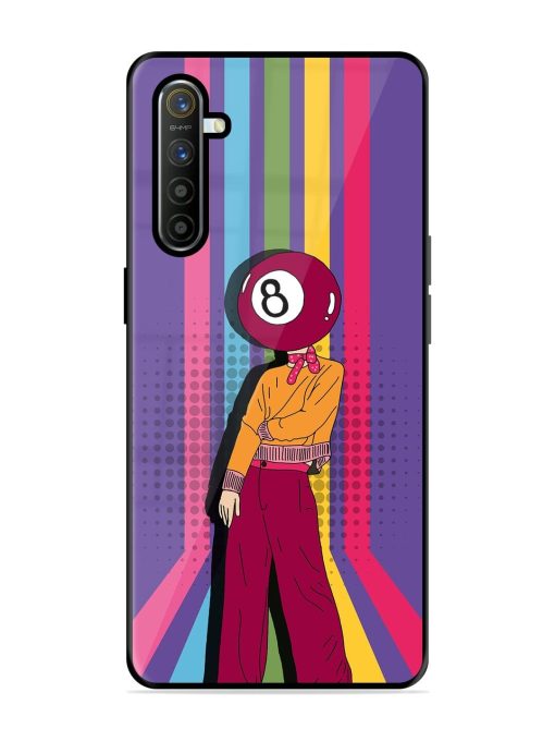 Eight Ball Fashionista Glossy Soft Edge Case for Realme X2 Chachhi