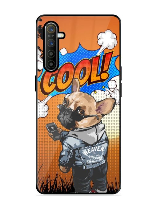 Cool Pup Glossy Soft Edge Case for Realme X2 Chachhi