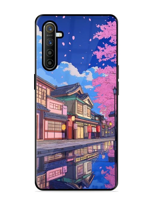 Tranquil Reflections Glossy Soft Edge Case for Realme X2 Chachhi