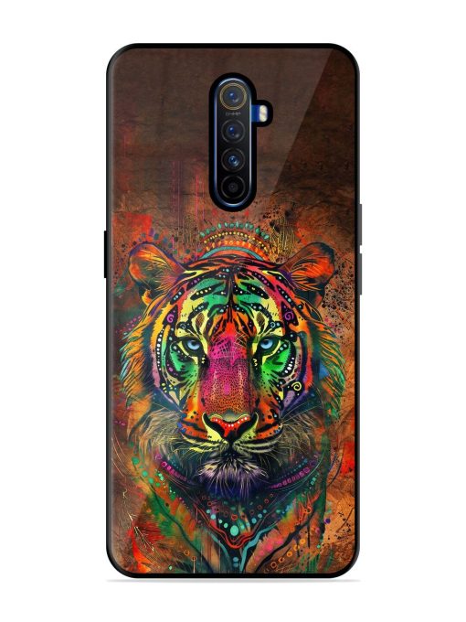 Cosmic Tiger Glossy Soft Edge Case for Realme X2 Pro Chachhi