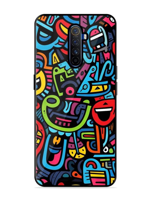 Doodlephoria Glossy Soft Edge Case for Realme X2 Pro