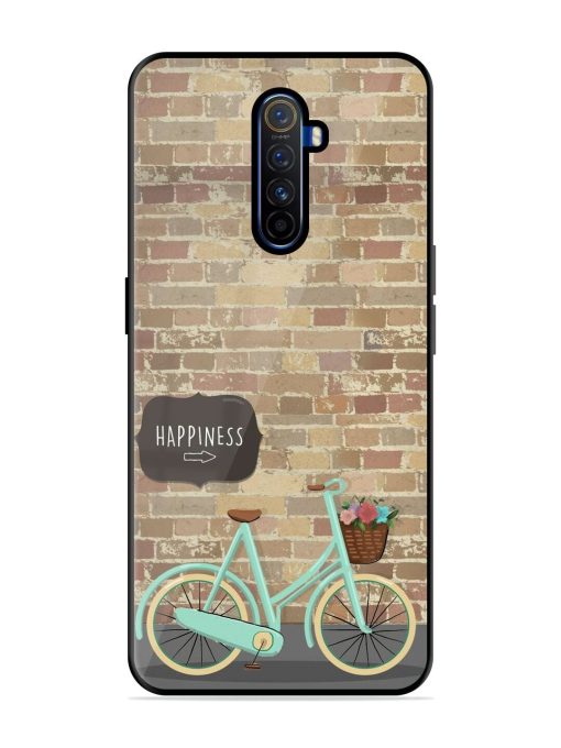 Pedaling Towards Happiness Glossy Soft Edge Case for Realme X2 Pro Chachhi